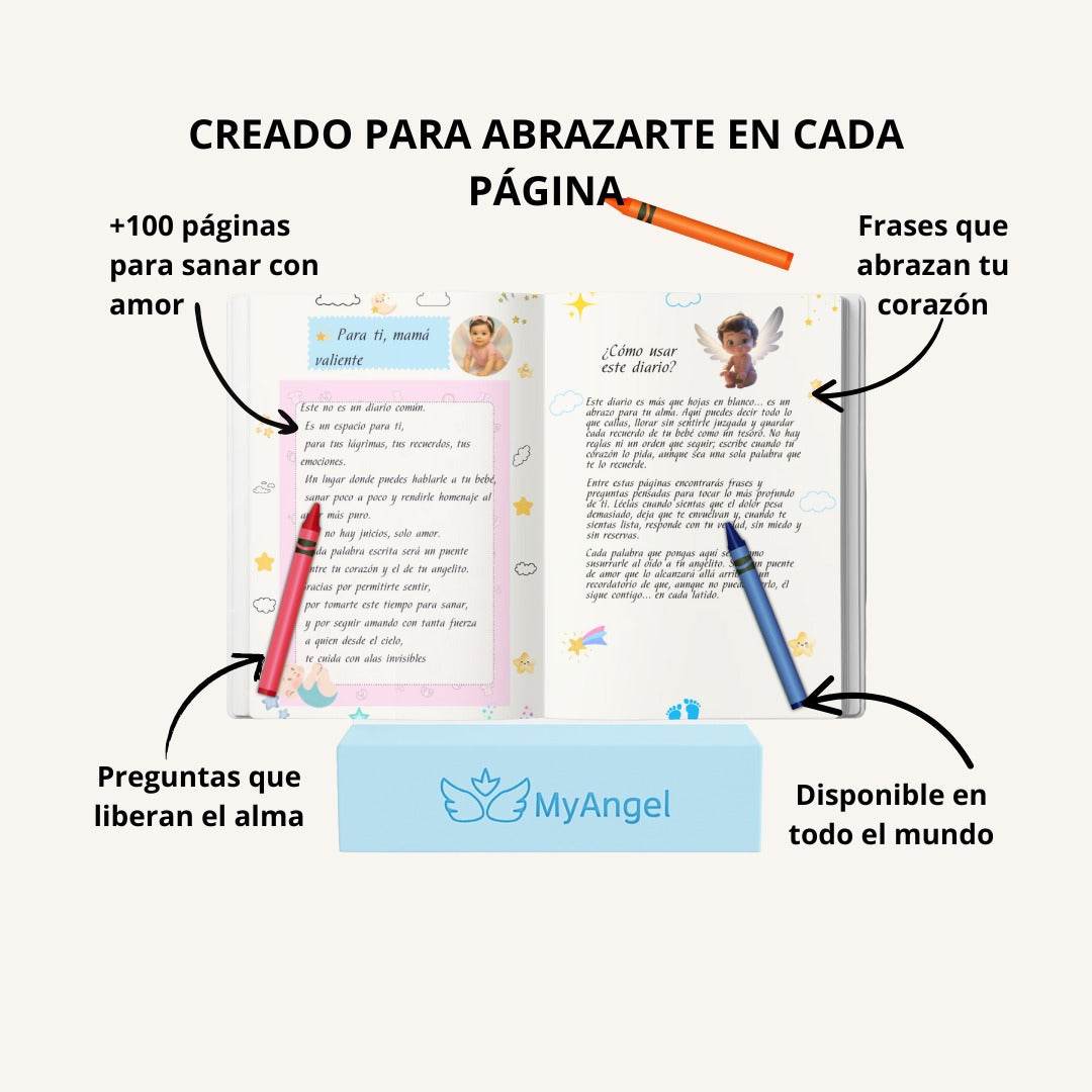 A veces el mundo no entiende lo que significa extrañar a tu ángel.