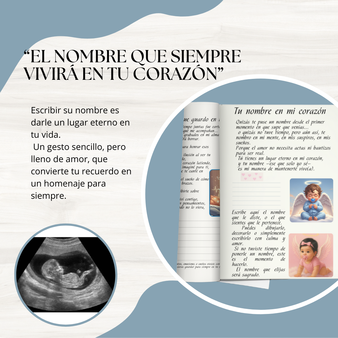 A veces el mundo no entiende lo que significa extrañar a tu ángel.