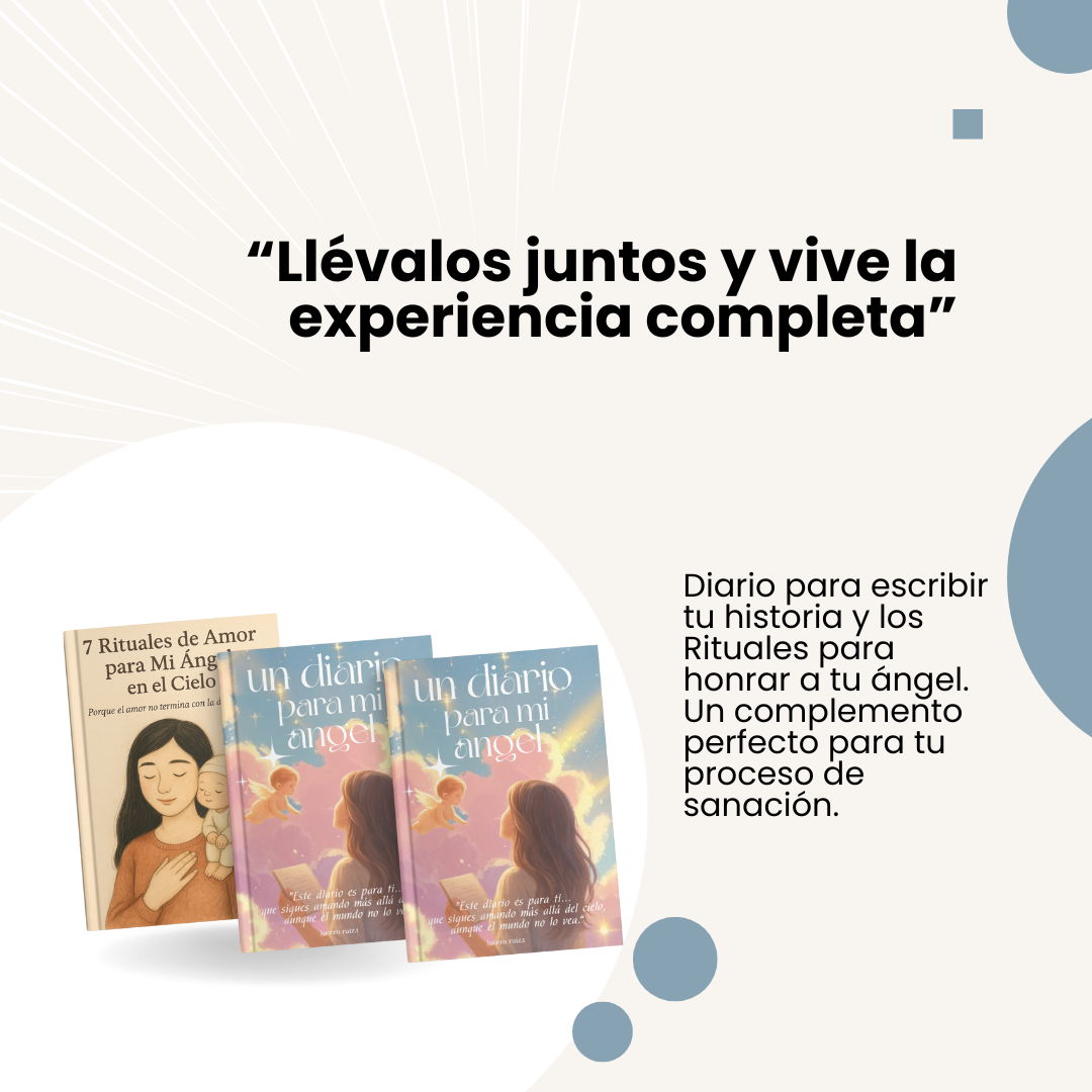 A veces el mundo no entiende lo que significa extrañar a tu ángel.