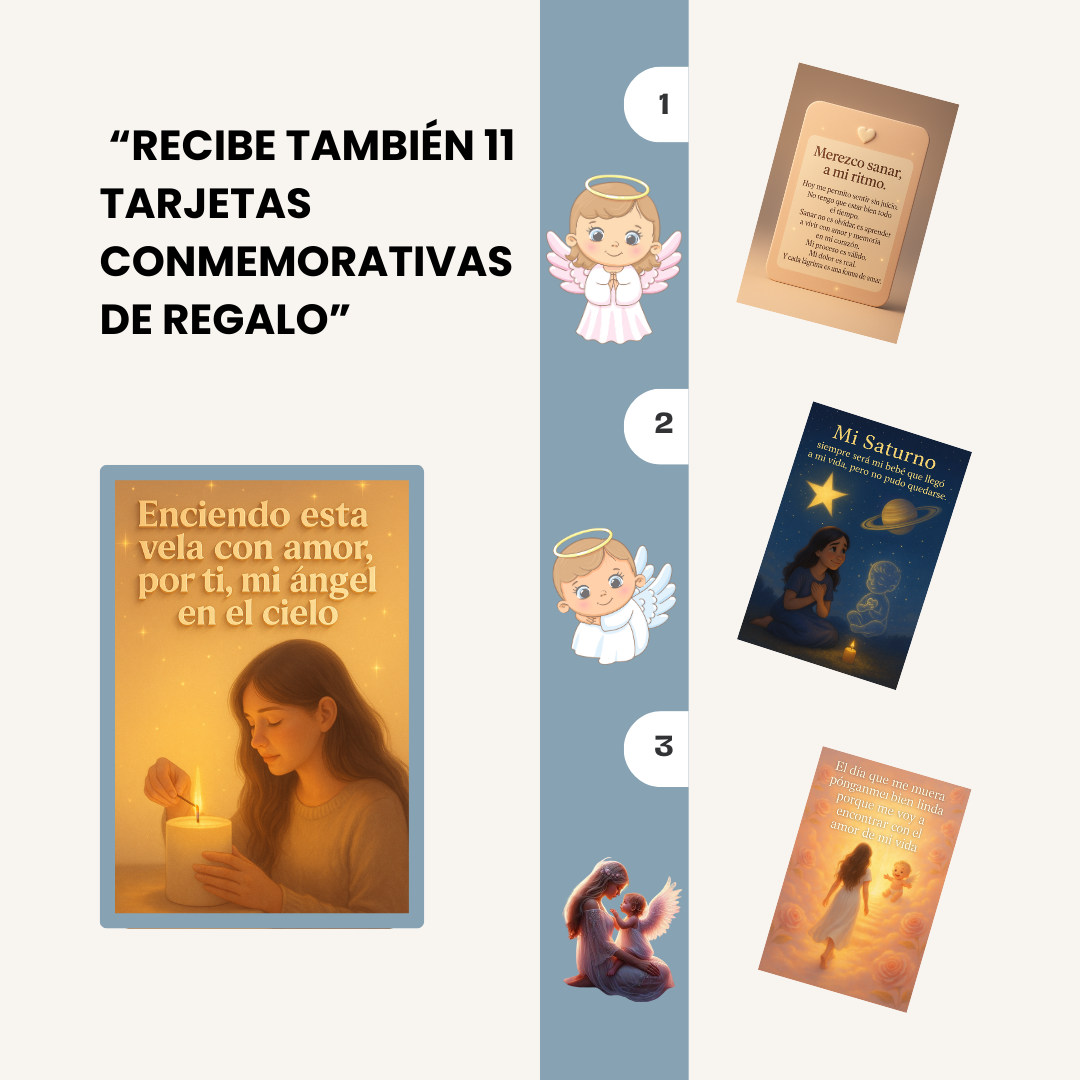 A veces el mundo no entiende lo que significa extrañar a tu ángel.